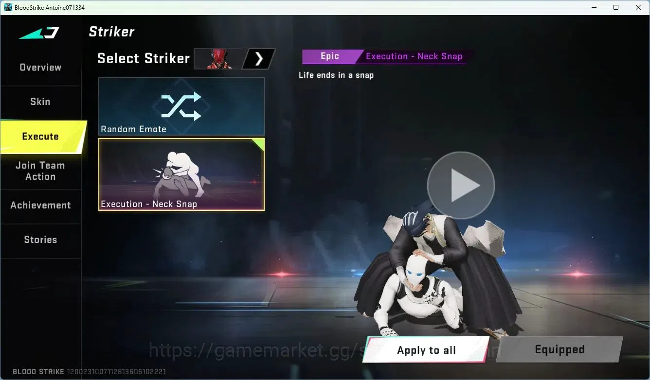 Blood Strike Accounts ASIA | Collab MCX-EVA-00 | 2 Legendary Skins | 1 U image 5