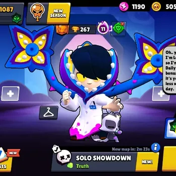 Brawl Stars Accounts Throphy 1087 | 20 Brawler|4 Hypercharge(Shelly,Nita,Gus,Edgar) | 4.2K Bling |2 Epic Skins |ProtectOff