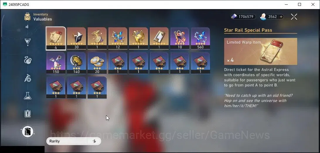 Honkai Star Rail Accounts Asia|TL 26|1 Golden Companion + 3,5K SJ|1 Limited| image 10