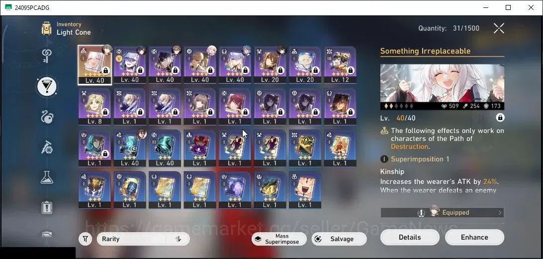 Honkai Star Rail Accounts Asia|TL 26|1 Golden Companion + 3,5K SJ|1 Limited| image 5