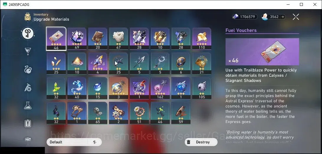 Honkai Star Rail Accounts Asia|TL 26|1 Golden Companion + 3,5K SJ|1 Limited| image 6