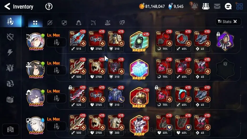 Epic Seven Accounts High-End GLOBAL|UnVerif|21ML(LOTScales,BArunka,Belian,Zio)+Setsuka,PByblis|AUTO W Hunt|SPD 298 19