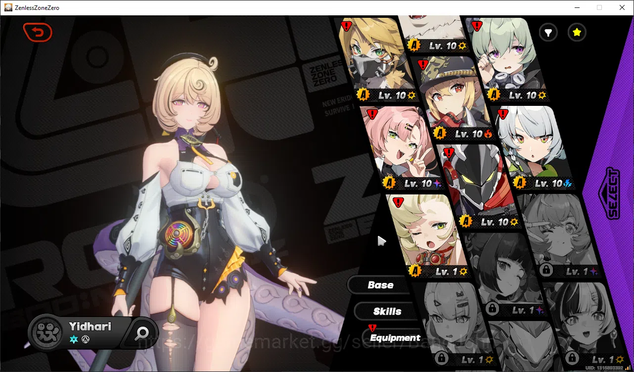 Zenless Zone Zero Accounts ASIA | Lvl 14 | Yidhari, Zhao more detail check ss image 3