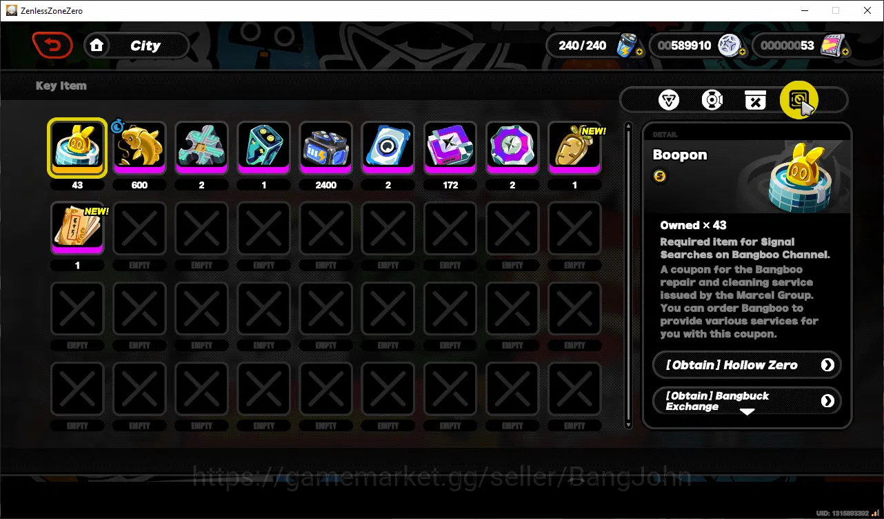 Zenless Zone Zero Accounts ASIA | Lvl 14 | Yidhari, Zhao more detail check ss image 7