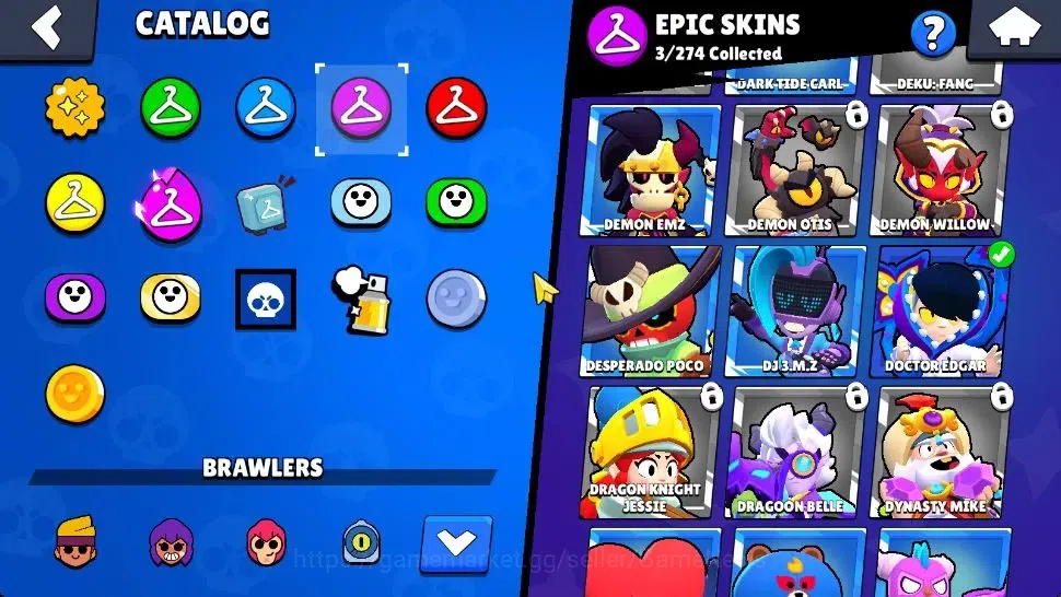Brawl Stars Accounts 1010 Trophy|15 Brawlers 3 Max Lv [Amber,Colt,Shell image 10