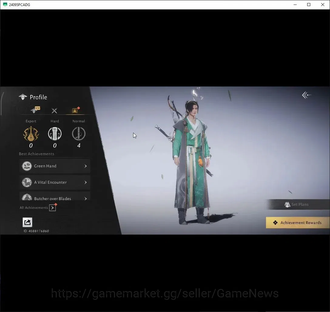 Where Winds Meet Accounts GLOBAL|Lv 15|3765 GS|2 Harmonic Core|Nameless Sword|Anthem of Ages,Golden Oath,Unbound Hair Etc|MC 6