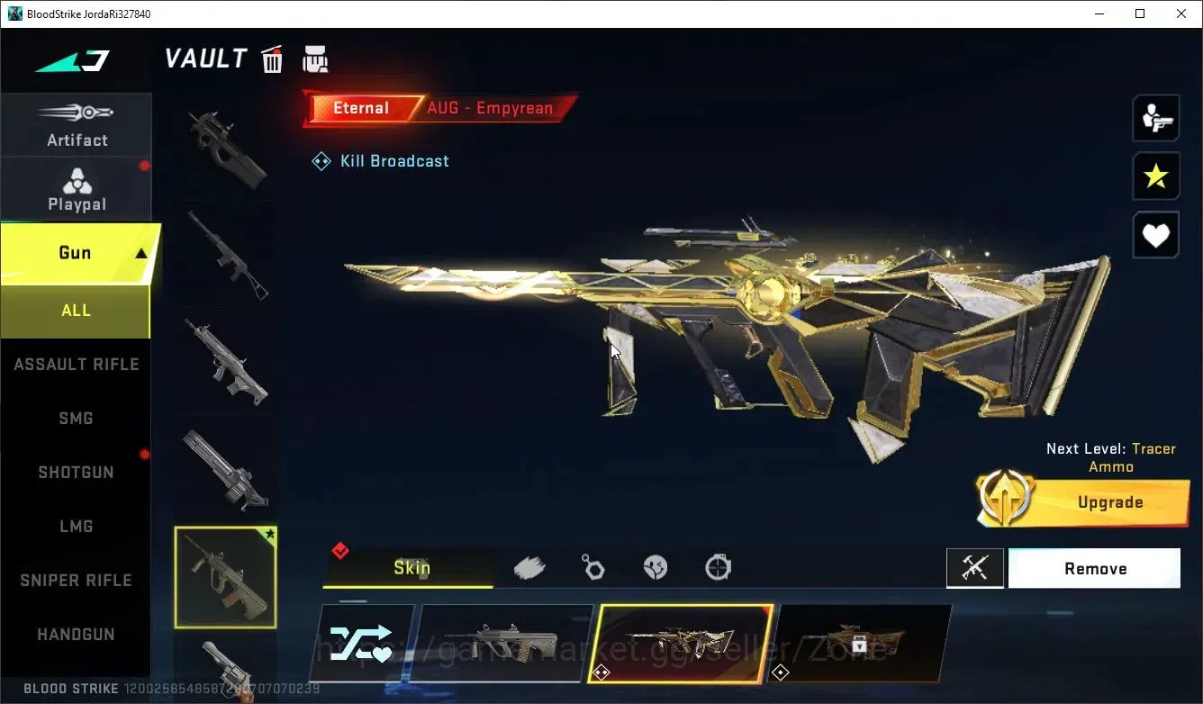 Blood Strike Accounts Asia|1 ETERNAL: AUG-Empyrean (L3)|2 LEGENDARY|1 LI image 6