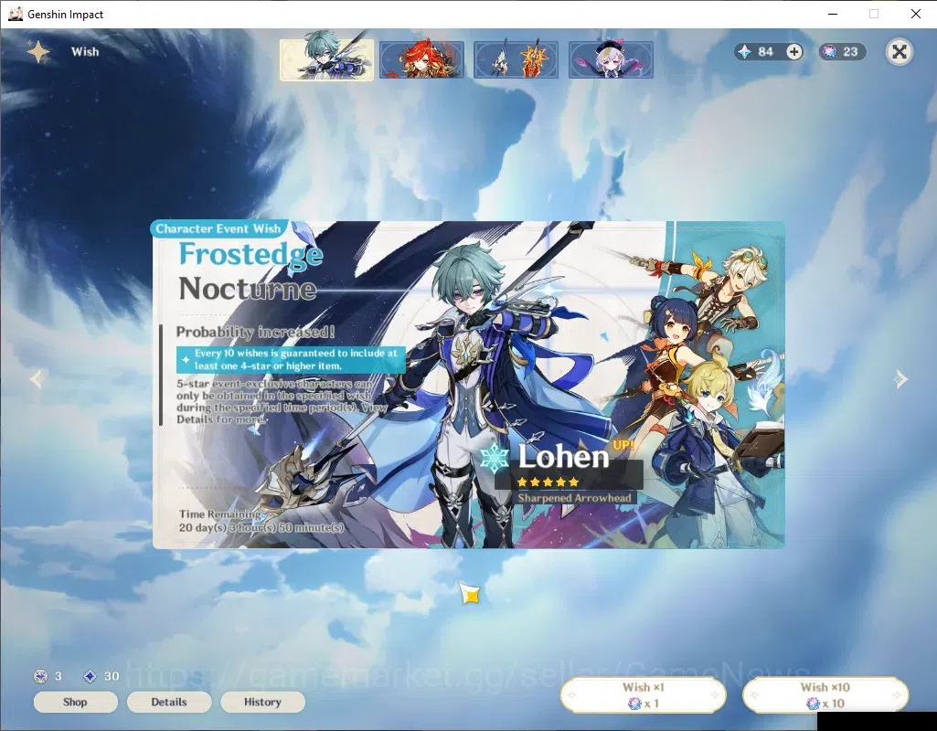 Genshin Impact Accounts ASIA|AR 60|BD Unset|IF 23|12 Limited + 5 (*5Wep)|[ image 11