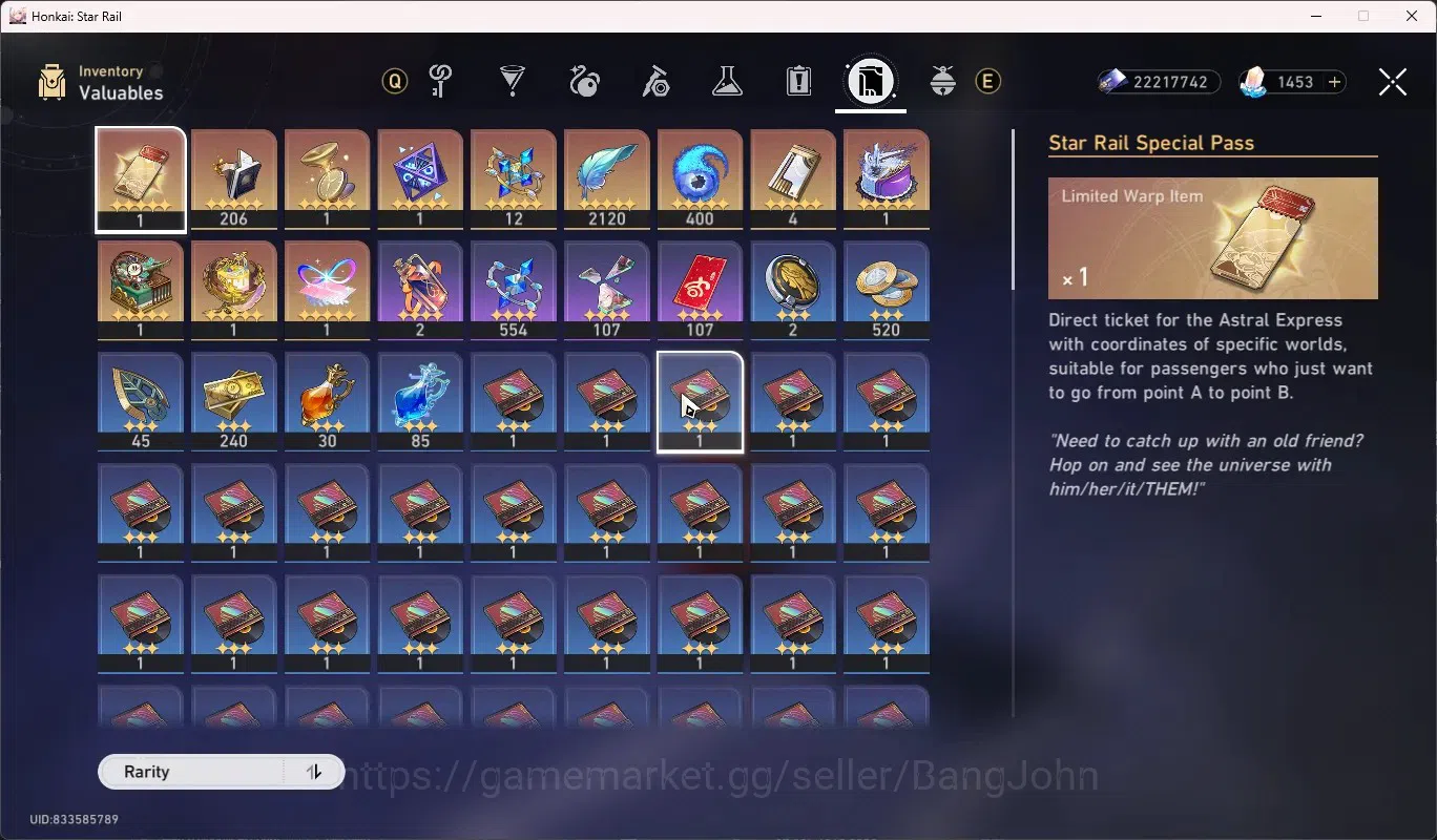 Honkai Star Rail Accounts ASIA|TL70|21 Limited [(Cyrene+Sign),Mortenax Blade image 14