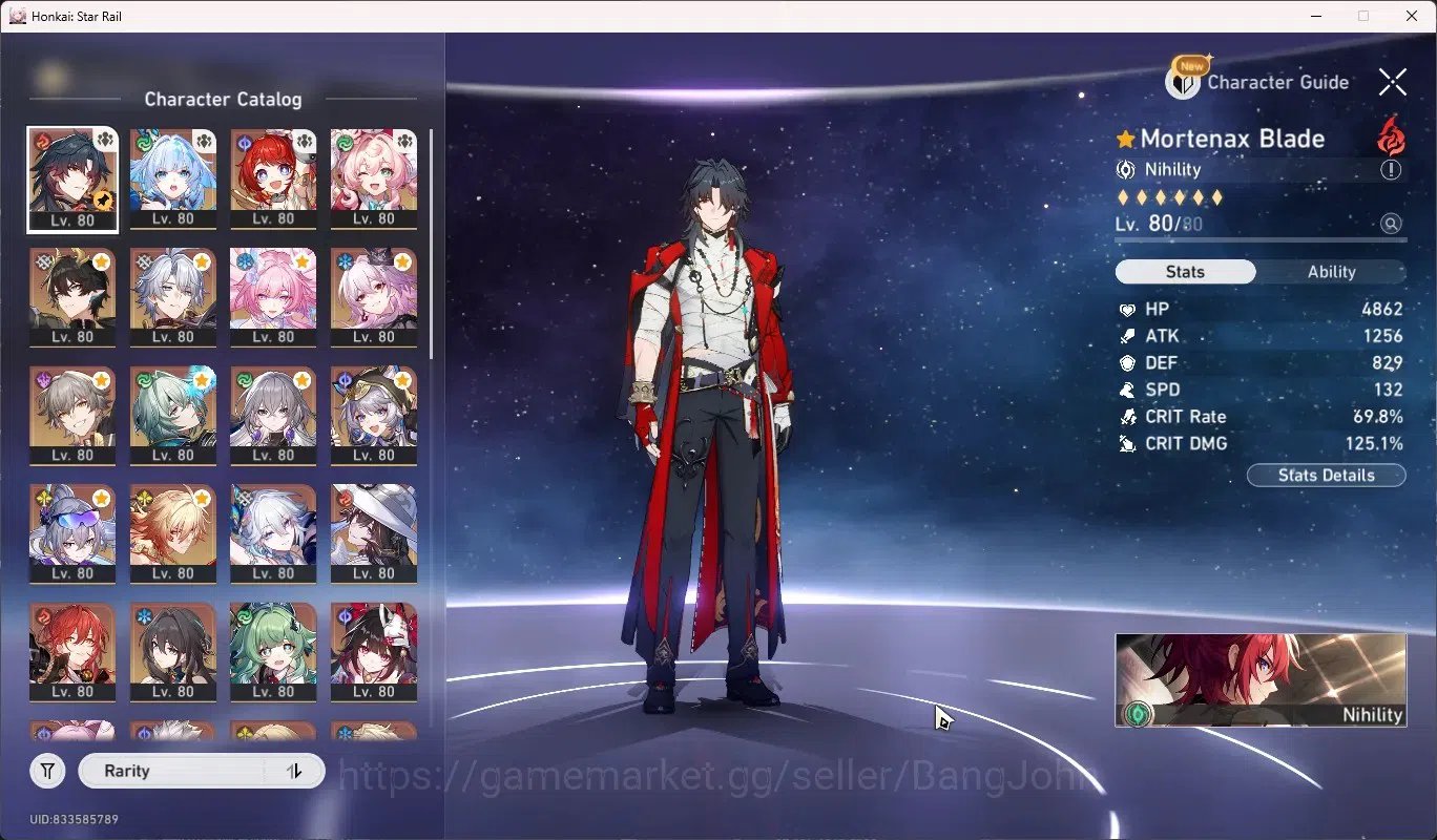 Honkai Star Rail Accounts ASIA|TL70|21 Limited [(Cyrene+Sign),Mortenax Blade image 2