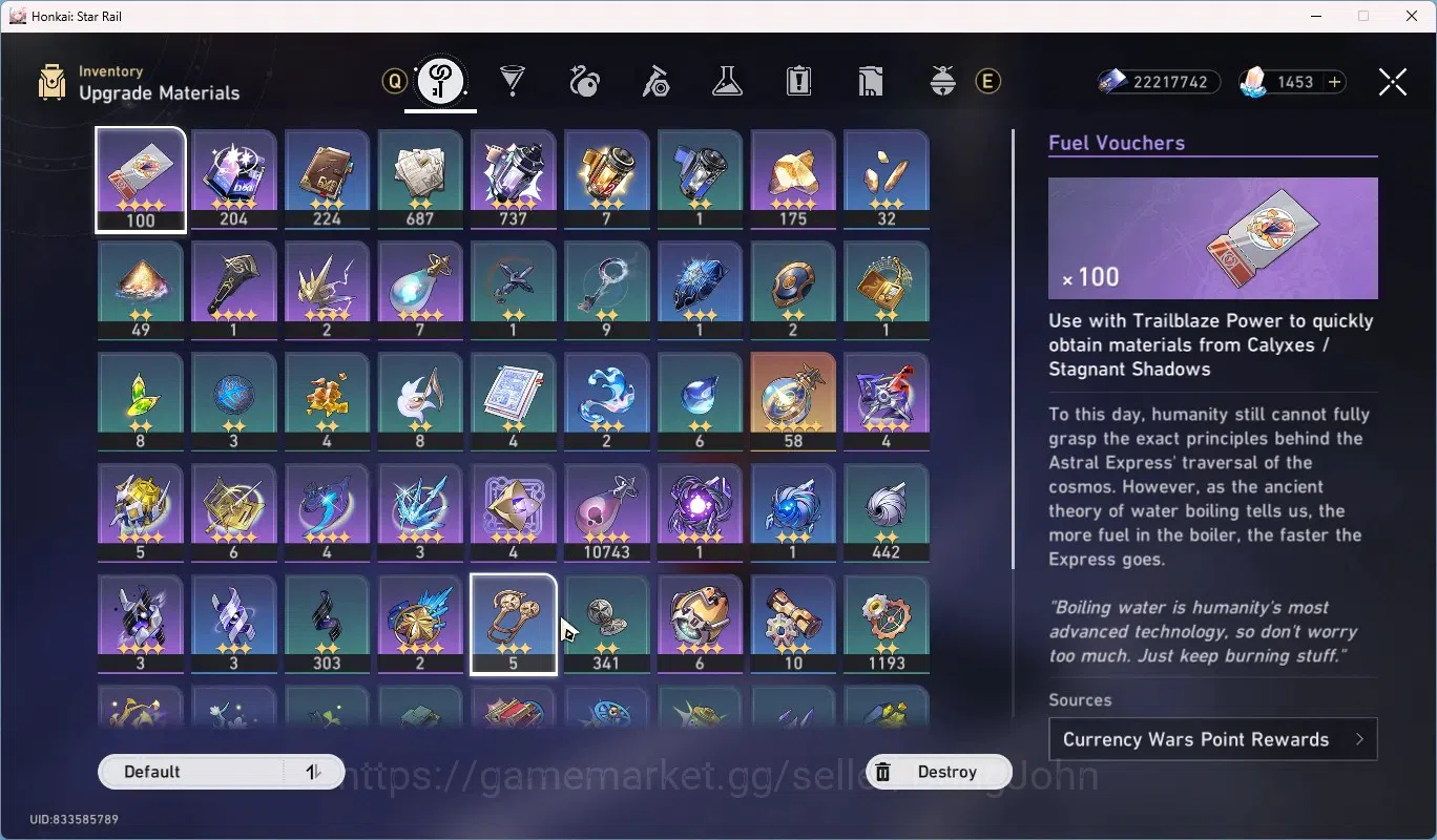 Honkai Star Rail Accounts ASIA|TL70|21 Limited [(Cyrene+Sign),Mortenax Blade image 9