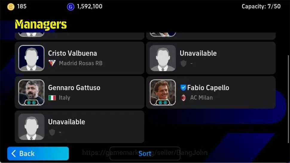 eFootball Accounts Mobile|PW 3182|Epic Shevchenko,Kuyt,Cruyff,Gullit, image 3