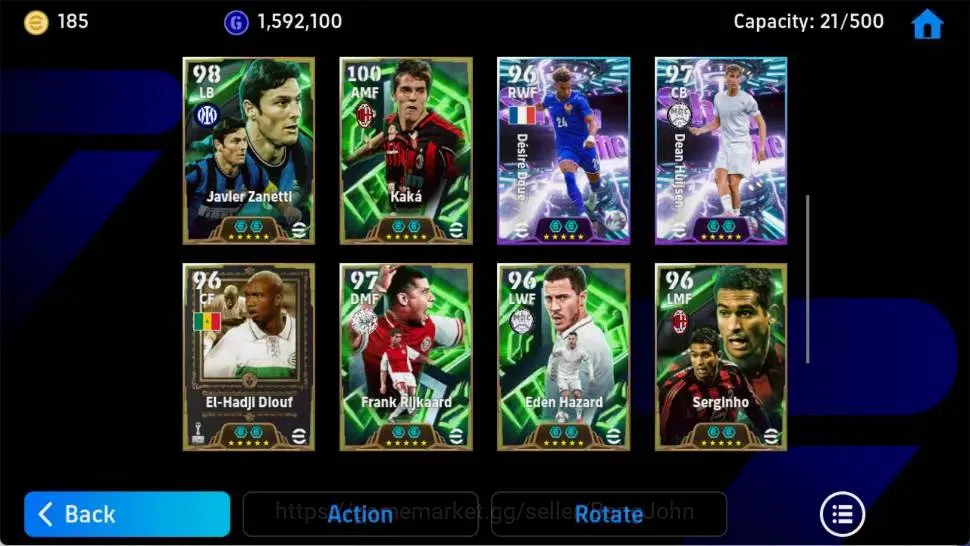 eFootball Accounts Mobile|PW 3182|Epic Shevchenko,Kuyt,Cruyff,Gullit, image 5