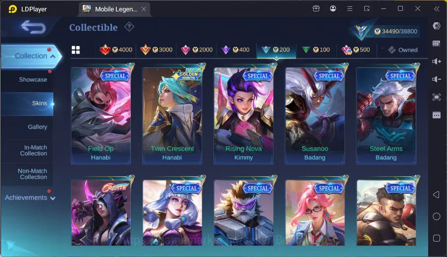 Mobile Legends: Bang Bang Accounts GLOBAL|Hero 80|Skin 119|Prime Granger+Yz,Kof Karin image 10