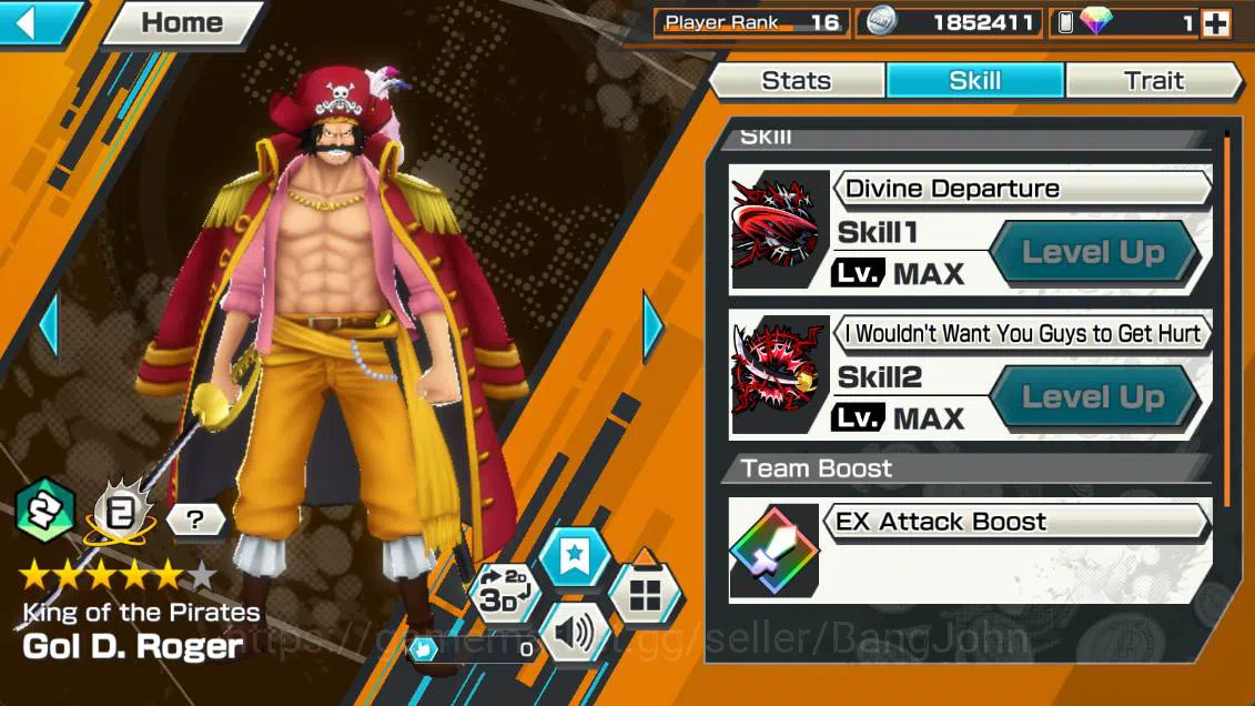 One Piece Bounty Rush Accounts GLOBAL | EX 3| BP kuzan, Four emperor D teach, Kin image 7