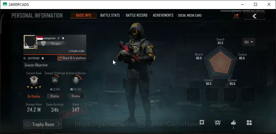 Arena Breakout Accounts [MOBILE] Lv30|SV 24M|CV 20M|AUG Symphony|VSS Crism image 2