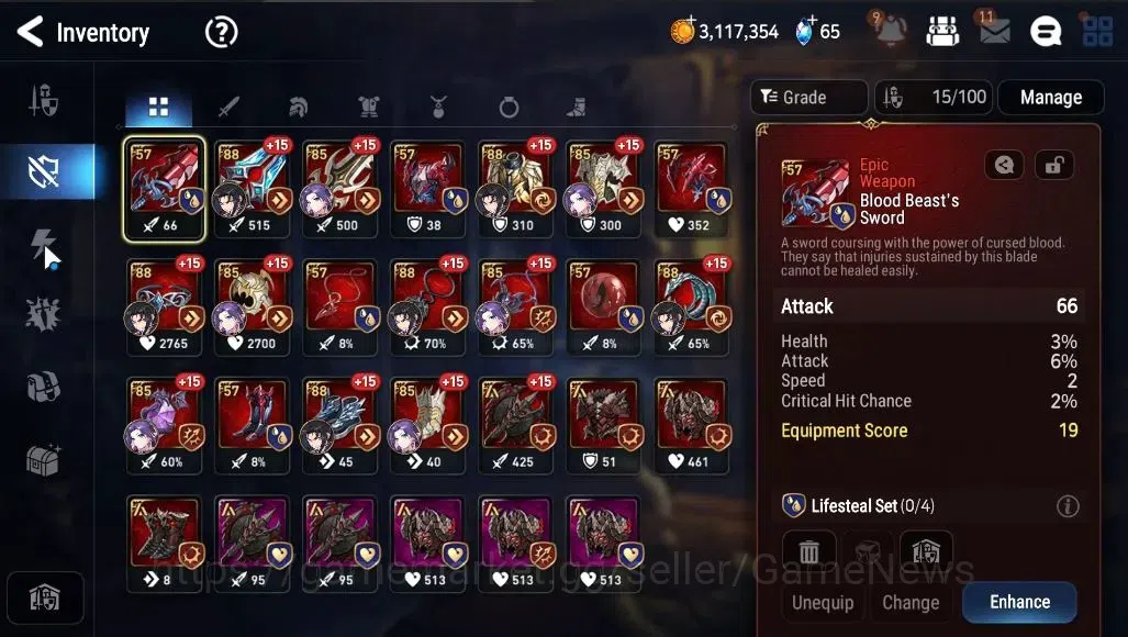 Epic Seven Accounts GLOBAL Unverif|New Era|2 ML (Rhinna&Luciella,EIlyn image 16