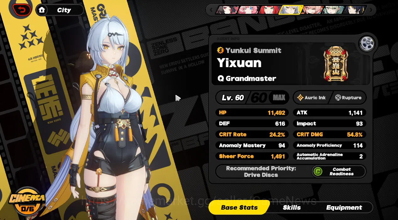 Zenless Zone Zero Accounts Others ASIA|IK 51|Full Member AOD + 12546 Poly|7 Limit 18