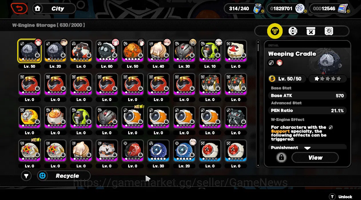 Zenless Zone Zero Accounts Others ASIA|IK 51|Full Member AOD + 12546 Poly|7 Limit 6