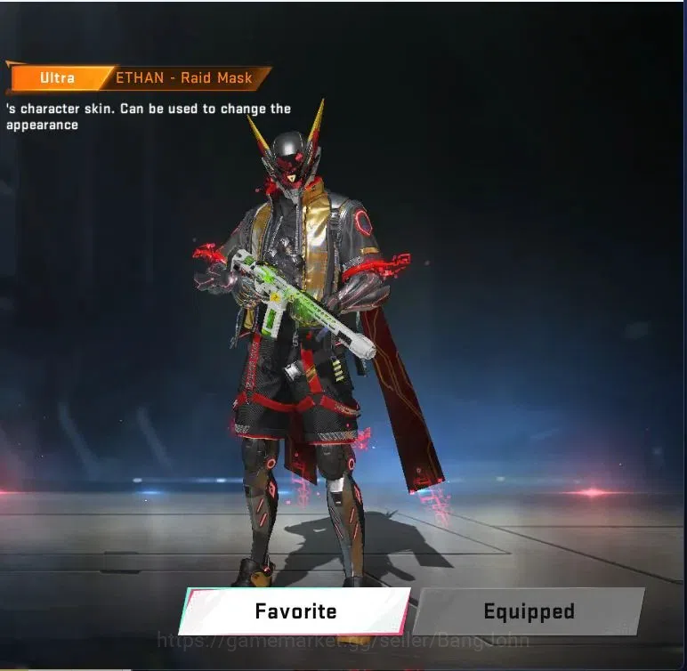 Blood Strike Accounts ASIA | Ultra ETHAN Raid Mask|Legendary M4A1 Venom| image 2