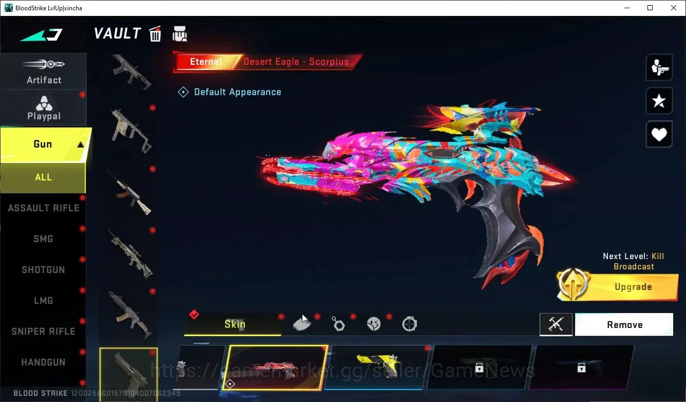 Blood Strike Accounts ASIA|ETERNAL DeAgle+COLLABS TR FN2K,Jack,7DS AK47, image 11