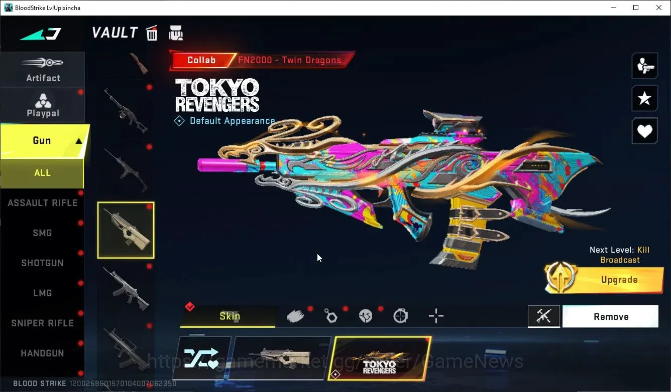Blood Strike Accounts ASIA|ETERNAL DeAgle+COLLABS TR FN2K,Jack,7DS AK47, image 12