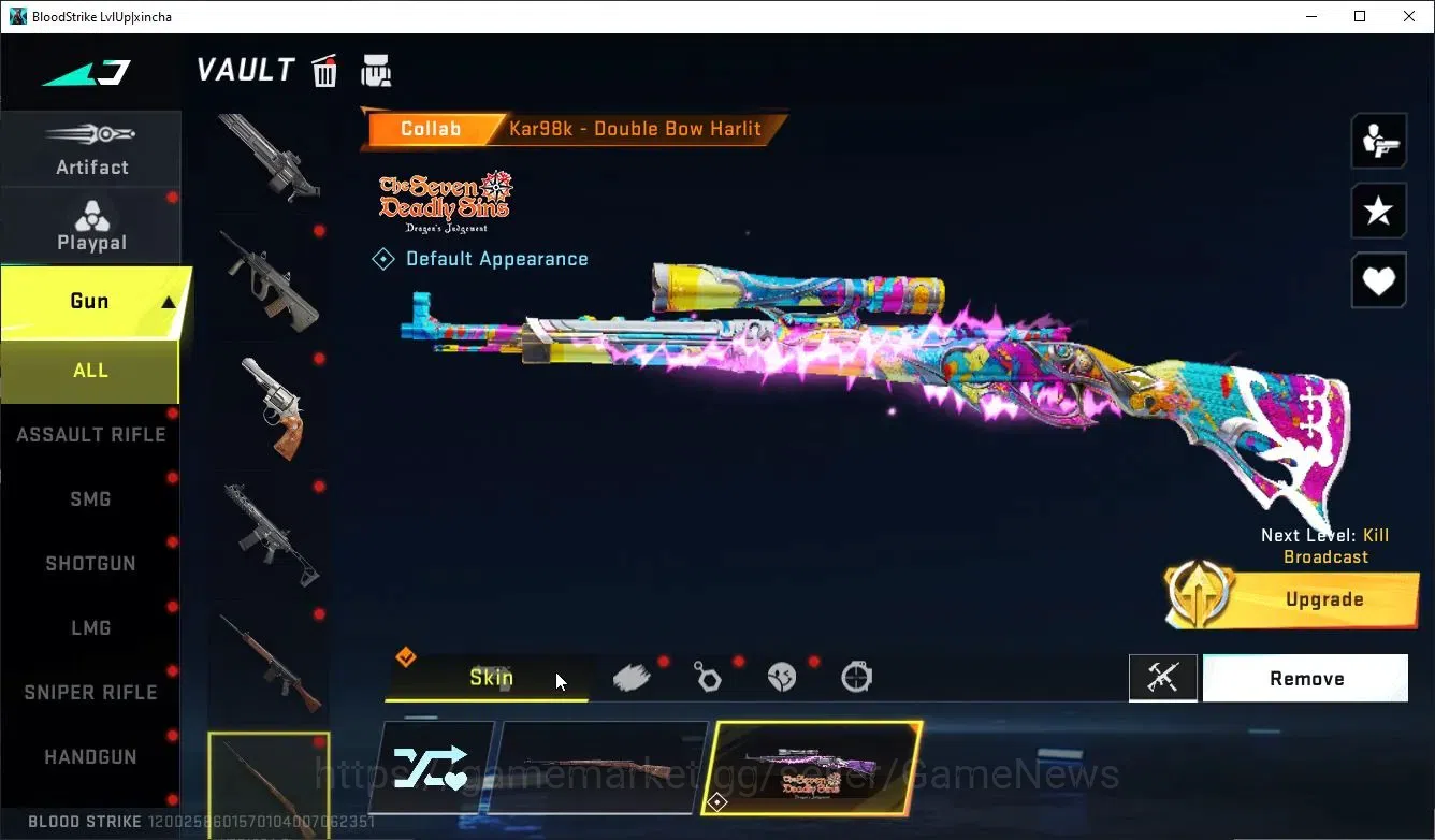 Blood Strike Accounts ASIA|ETERNAL DeAgle+COLLABS TR FN2K,Jack,7DS AK47, image 14