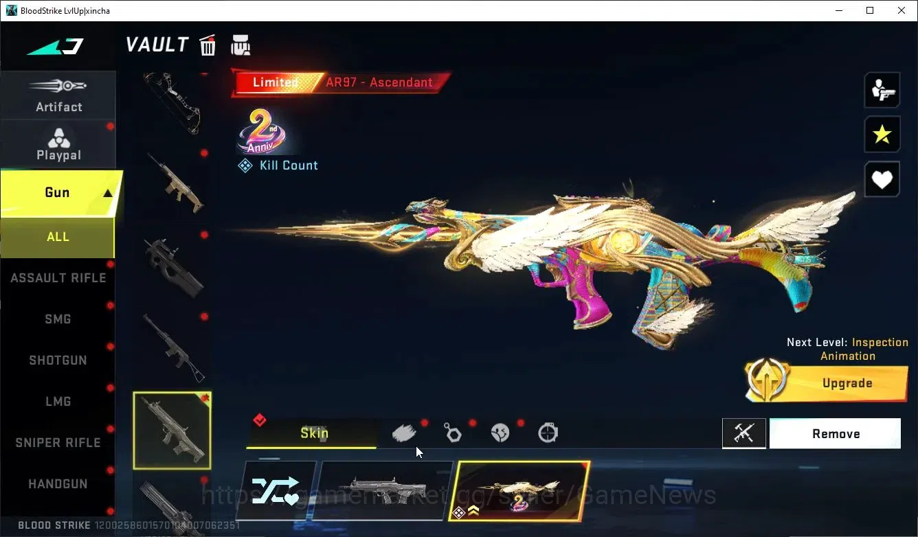 Blood Strike Accounts ASIA|ETERNAL DeAgle+COLLABS TR FN2K,Jack,7DS AK47, image 18