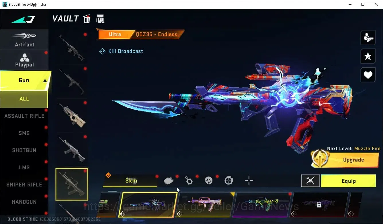 Blood Strike Accounts ASIA|ETERNAL DeAgle+COLLABS TR FN2K,Jack,7DS AK47, image 20