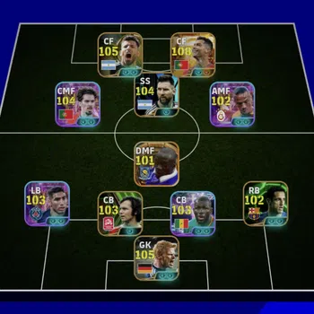 eFootball Accounts Legends & Iconic Players EFOOTBALL COLLECTION CARD | BIGTIME RONALDO,L SANE,VITINHA,HAKIMI,BIGTIME