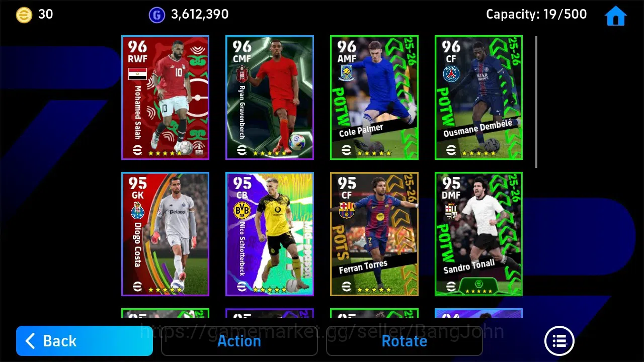 eFootball Accounts Android|PW 3151 | Epic Chiellini, Ferrer, Zanetti, image 2