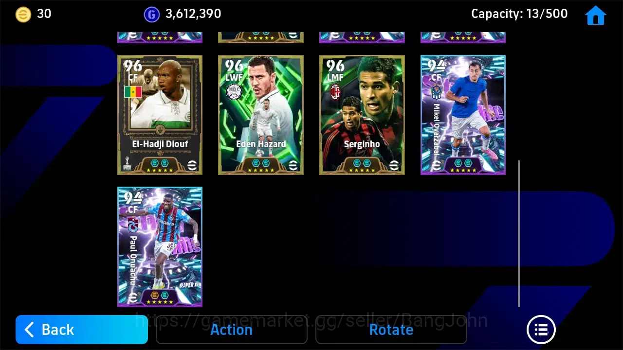 eFootball Accounts Android|PW 3151 | Epic Chiellini, Ferrer, Zanetti, image 3