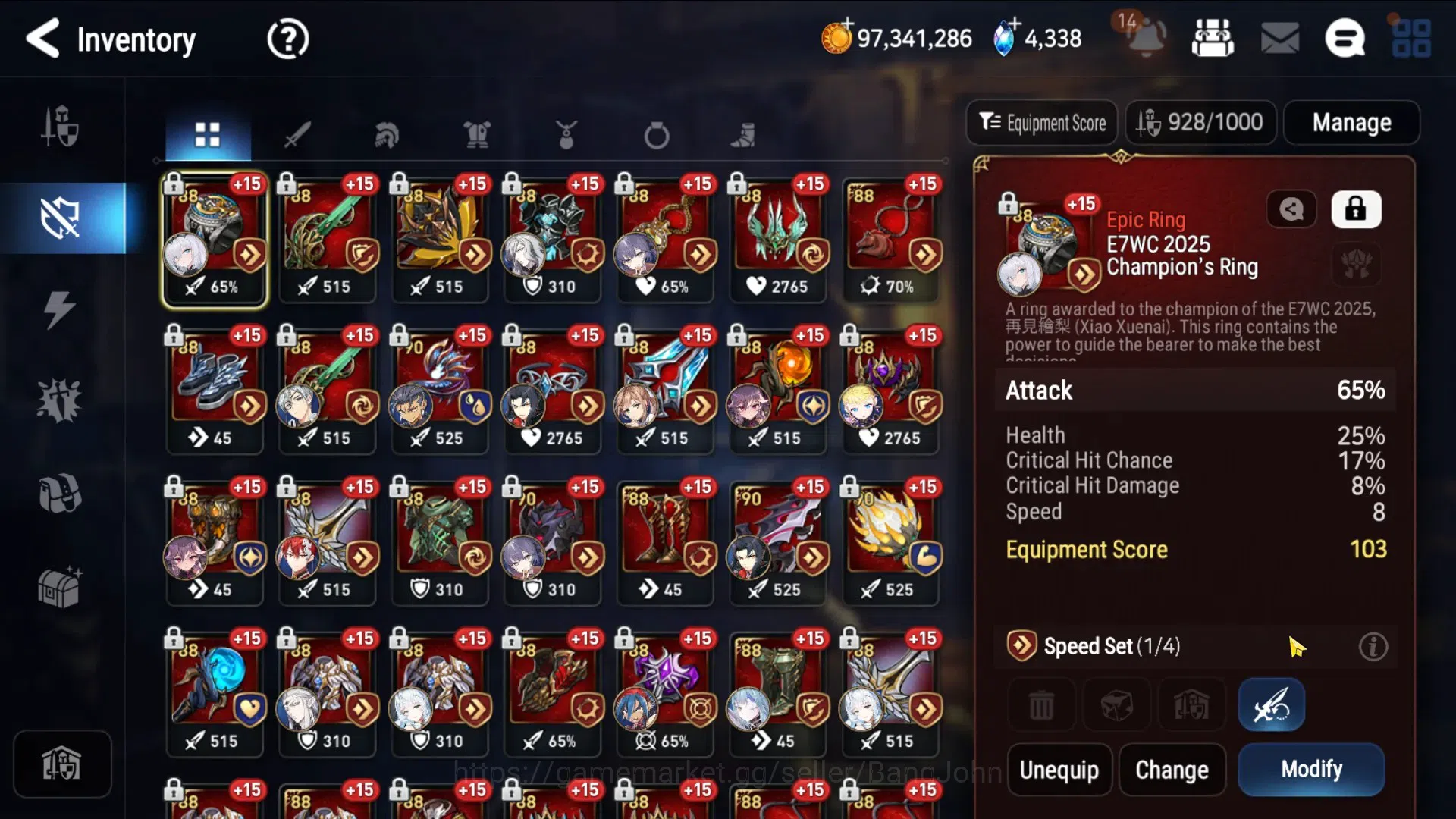 Epic Seven Accounts Asia Verif|25ML(DarkDiene,SNYulha,BArunka,Harsetti image 9