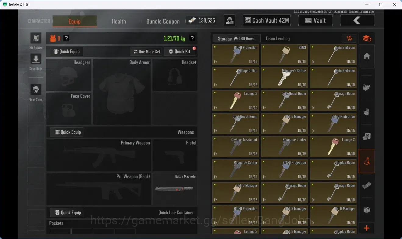 Arena Breakout Accounts High Value Mobile | LV 30 | SV 83.1 M | CV 42.8 M | Decree VSS, Koi AK-102, Lava AUG, Secrets RPK-16 10