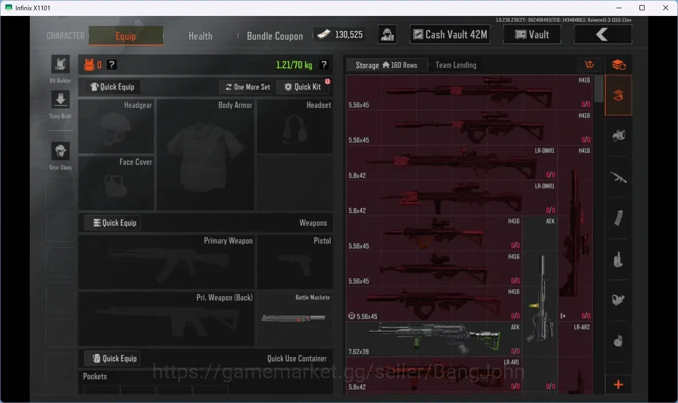 Arena Breakout Accounts High Value Mobile | LV 30 | SV 83.1 M | CV 42.8 M | Decree VSS, Koi AK-102, Lava AUG, Secrets RPK-16 2
