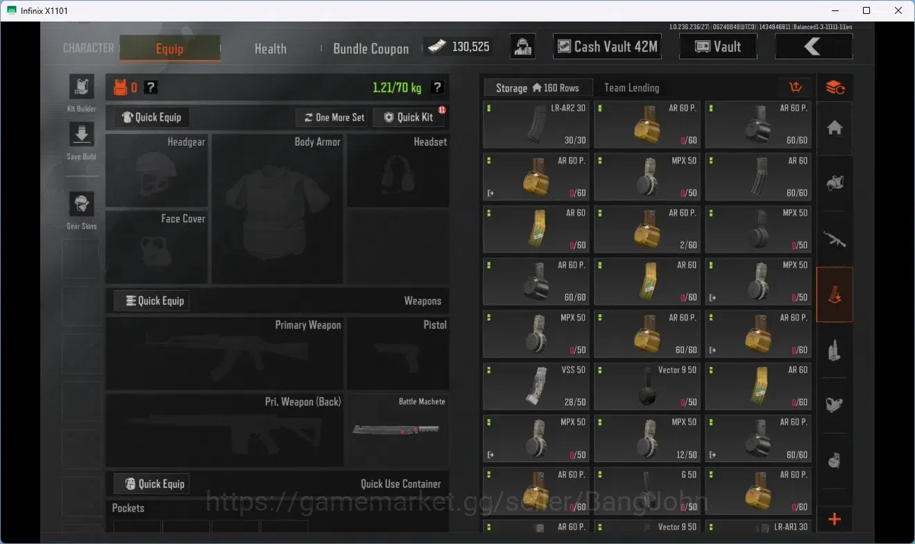 Arena Breakout Accounts High Value Mobile | LV 30 | SV 83.1 M | CV 42.8 M | Decree VSS, Koi AK-102, Lava AUG, Secrets RPK-16 5