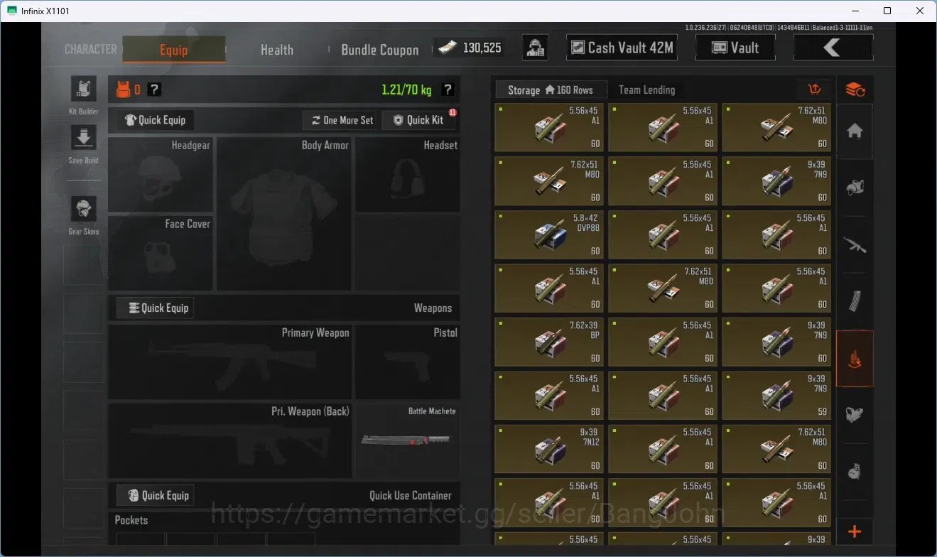 Arena Breakout Accounts High Value Mobile | LV 30 | SV 83.1 M | CV 42.8 M | Decree VSS, Koi AK-102, Lava AUG, Secrets RPK-16 6