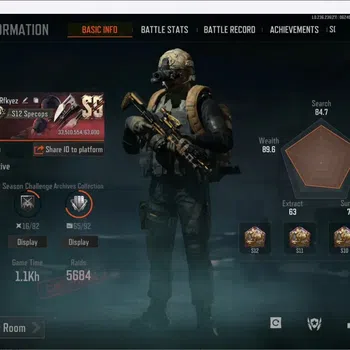 Arena Breakout Accounts High Value Mobile | LV 30 | SV 83.1 M | CV 42.8 M | Decree VSS, Koi AK-102, Lava AUG, Secrets RPK-16