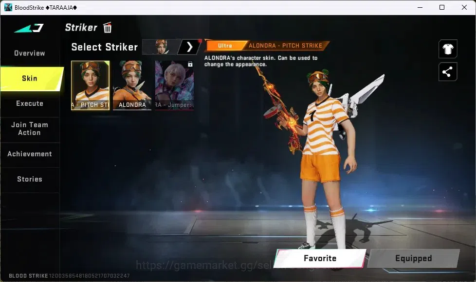 Blood Strike Accounts High-End ASIA | 2 ULTRA GUNS: URB,Thompson|1 COLLAB STRIKER: Enzo|3 ULTRA STRIKERS|1 Epic Name 6