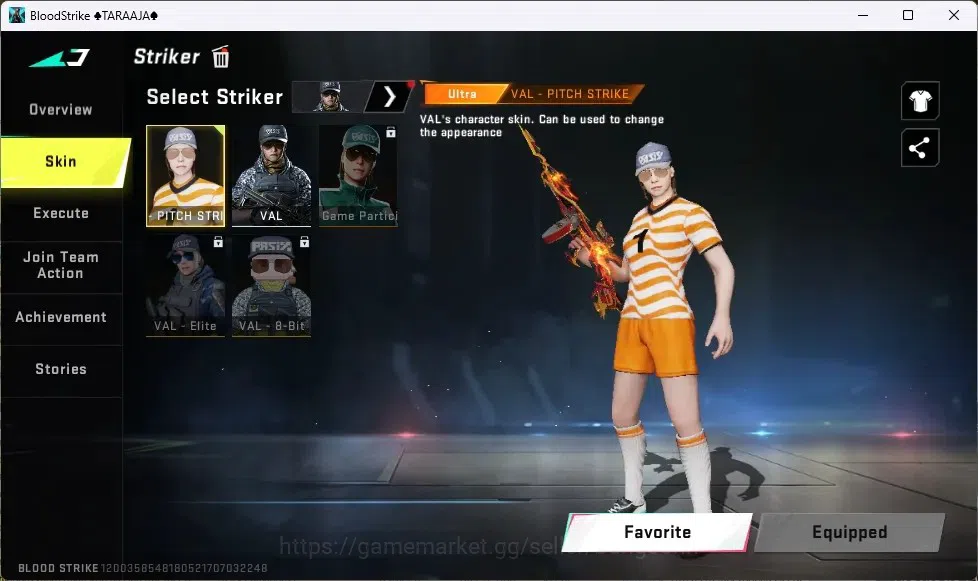 Blood Strike Accounts High-End ASIA | 2 ULTRA GUNS: URB,Thompson|1 COLLAB STRIKER: Enzo|3 ULTRA STRIKERS|1 Epic Name 8