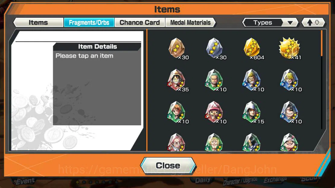 One Piece Bounty Rush Accounts Others GLOBAL| captain koby, Eustass kid, Cantain doflamingo, Kozuki oden, Van ogre Check SS 8
