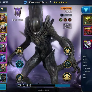 Raid: Shadow Legends Accounts Starter Lv 12|120K Power|Starter 11 Legend(Xenomorph,Scyl,Ronda,Ludex,Michel,Ezio,Etc)|24K