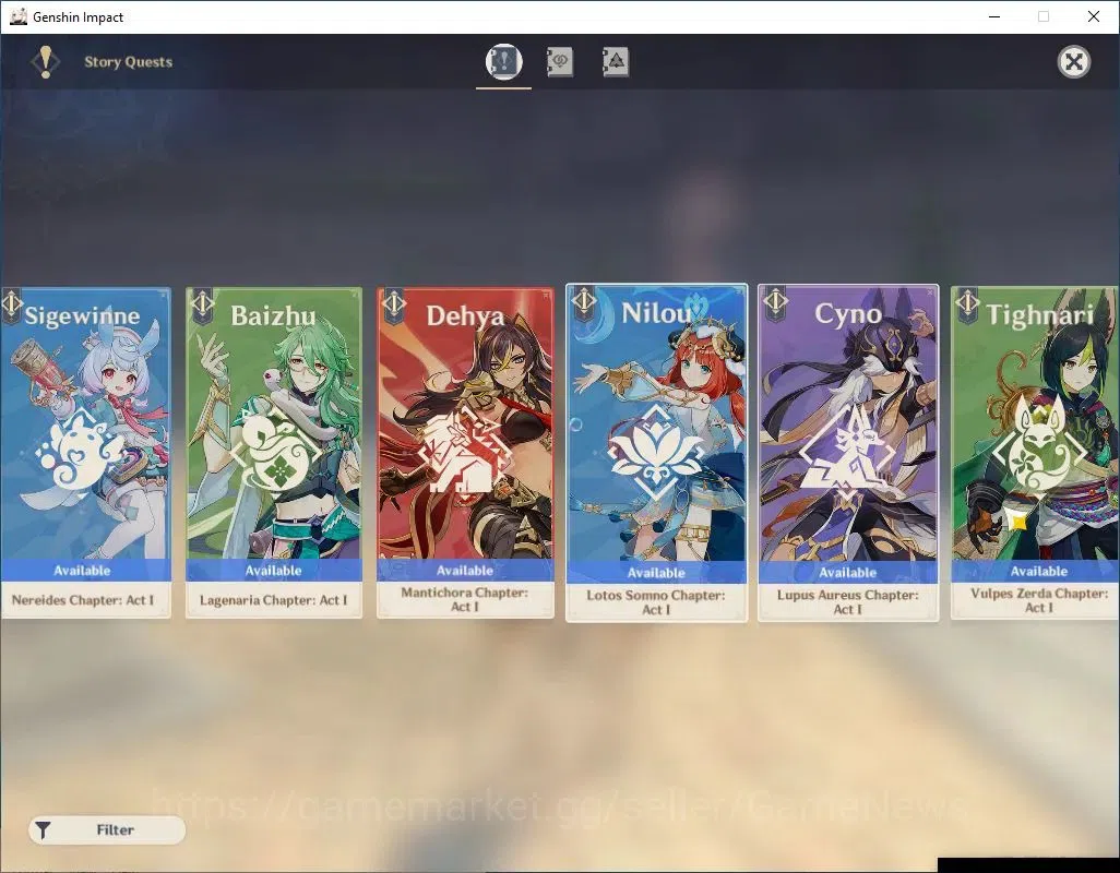Genshin Impact Accounts ASIA|AR57|9 Limited+5(*5Weapon)|Skirk+Sign,Escoffi image 14