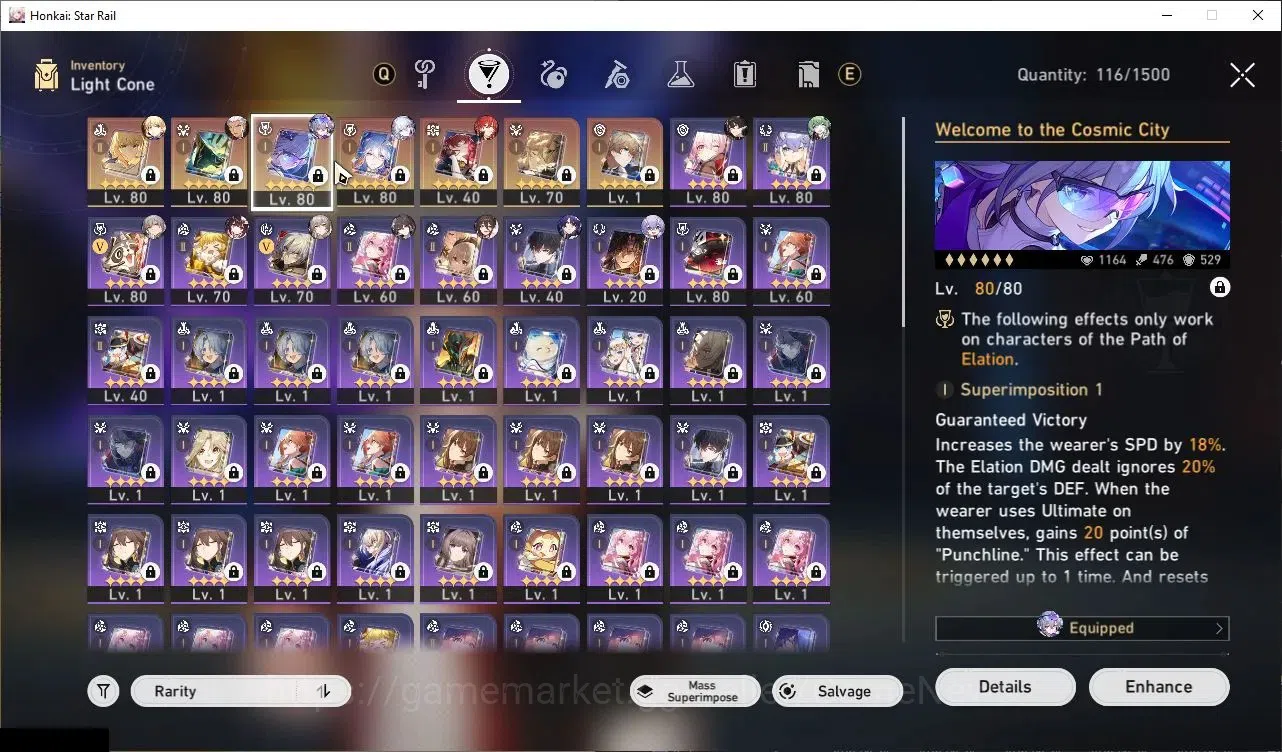 Honkai Star Rail Accounts ASIA|TL 65|10 Limited|Archer PremTeam|SaberE3+Sign image 6