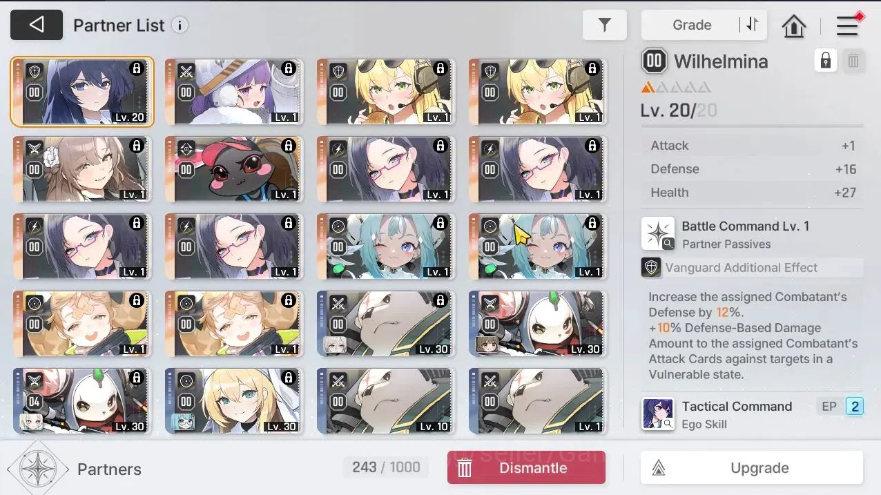 Chaos Zero Nightmare Accounts GLOBAL Lv 40|9 SSR[Heidemari,Tiphera,Chizuru,Narja image 6