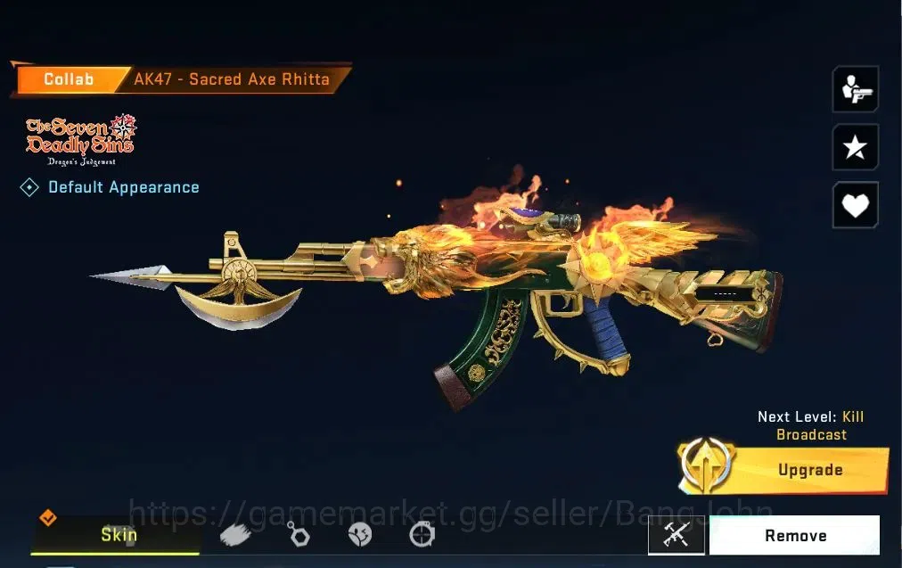 Blood Strike Accounts ASIA | Ethan BLEACH | 7DS AK47, EVA MCX | 1 Legend image 2