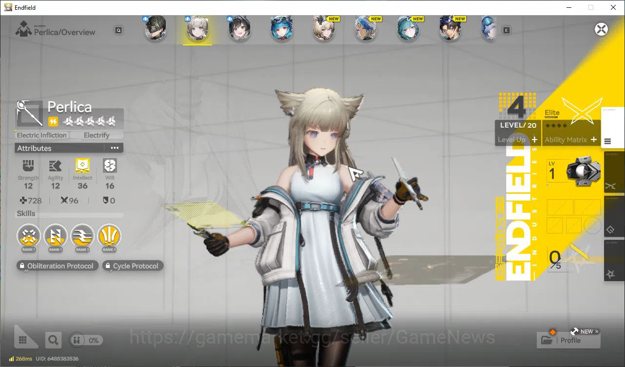 Arknights: Endfield Accounts NA/EU Lv2|Fresh Starter| Solo SSR Last 4