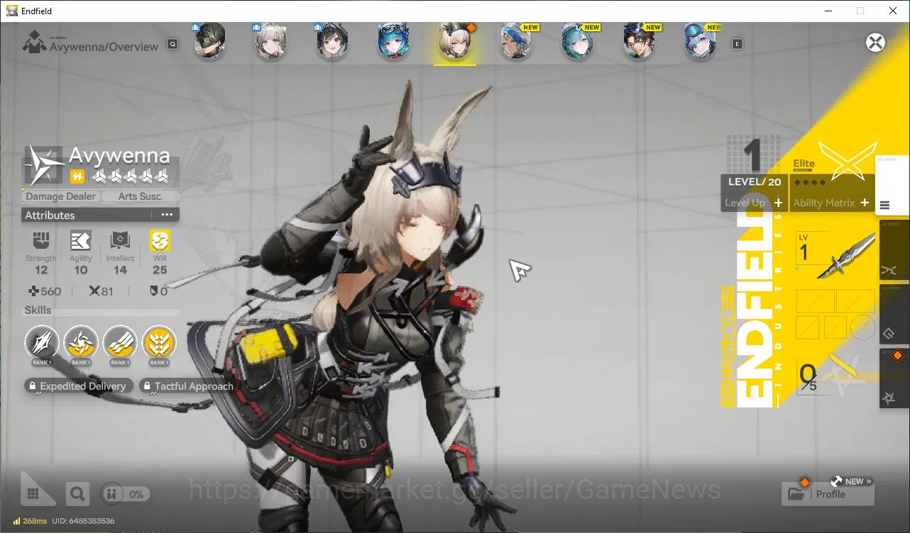 Arknights: Endfield Accounts NA/EU Lv2|Fresh Starter| Solo SSR Last 6