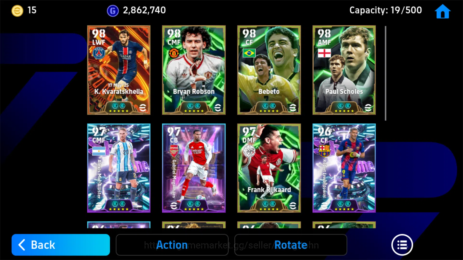 eFootball Accounts Power 3173 | K. Kvaratskhelia Big Time blitz | Bry image 3