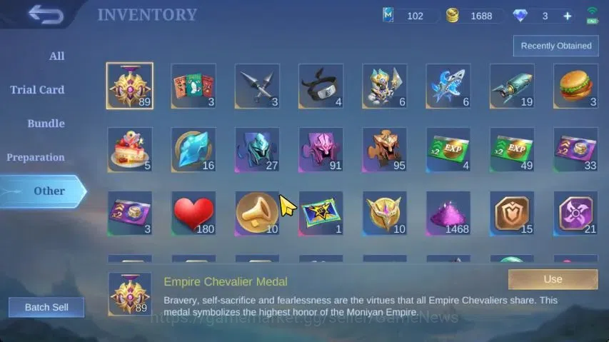 Mobile Legends: Bang Bang Accounts Hero 81|Skin 124|Highest Imo 101|Floryn Sanrio,3 L image 16